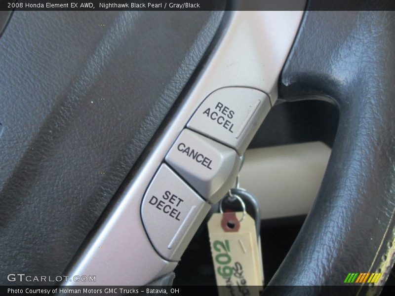 Nighthawk Black Pearl / Gray/Black 2008 Honda Element EX AWD