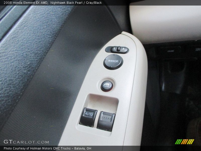 Nighthawk Black Pearl / Gray/Black 2008 Honda Element EX AWD