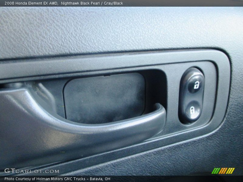Nighthawk Black Pearl / Gray/Black 2008 Honda Element EX AWD
