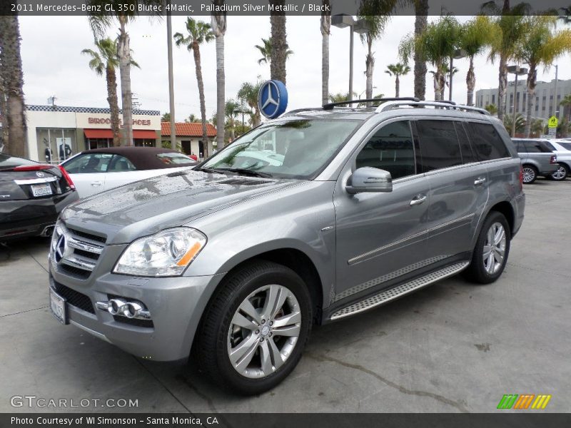 Palladium Silver Metallic / Black 2011 Mercedes-Benz GL 350 Blutec 4Matic