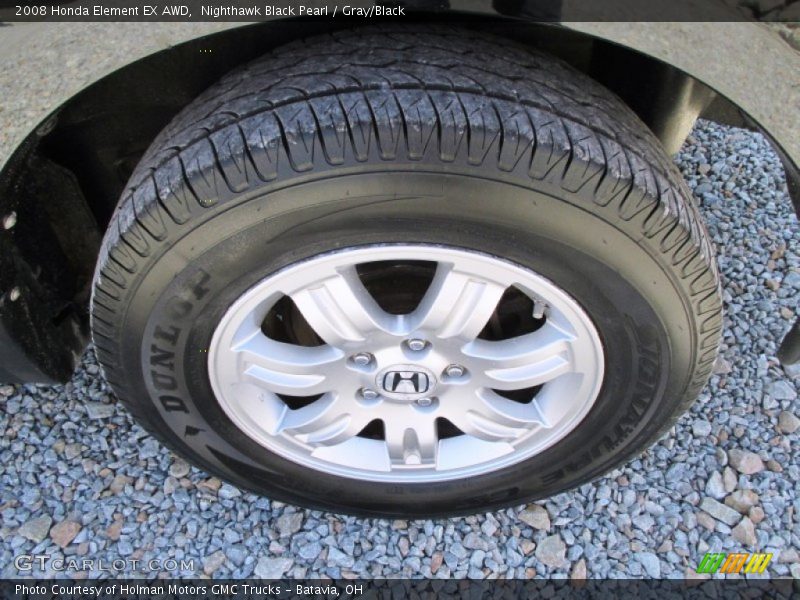 Nighthawk Black Pearl / Gray/Black 2008 Honda Element EX AWD