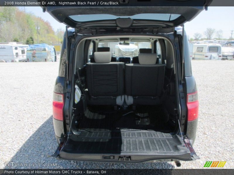 Nighthawk Black Pearl / Gray/Black 2008 Honda Element EX AWD