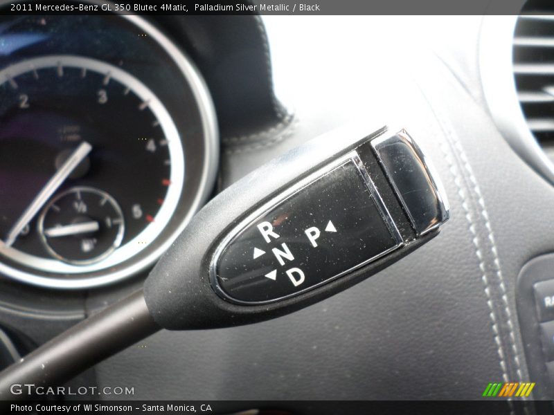 Palladium Silver Metallic / Black 2011 Mercedes-Benz GL 350 Blutec 4Matic