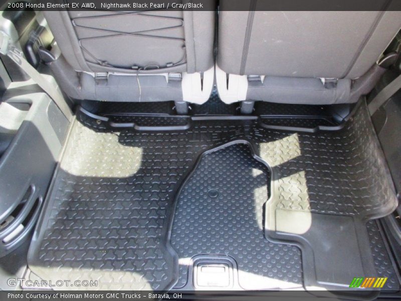 Nighthawk Black Pearl / Gray/Black 2008 Honda Element EX AWD