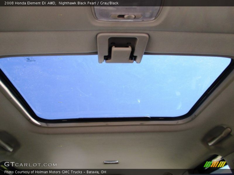 Nighthawk Black Pearl / Gray/Black 2008 Honda Element EX AWD