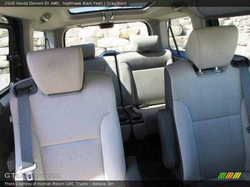 Nighthawk Black Pearl / Gray/Black 2008 Honda Element EX AWD