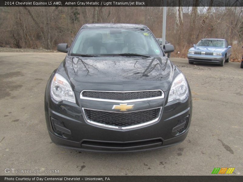 Ashen Gray Metallic / Light Titanium/Jet Black 2014 Chevrolet Equinox LS AWD