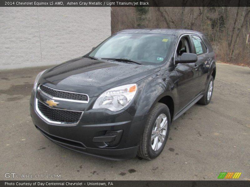 Ashen Gray Metallic / Light Titanium/Jet Black 2014 Chevrolet Equinox LS AWD