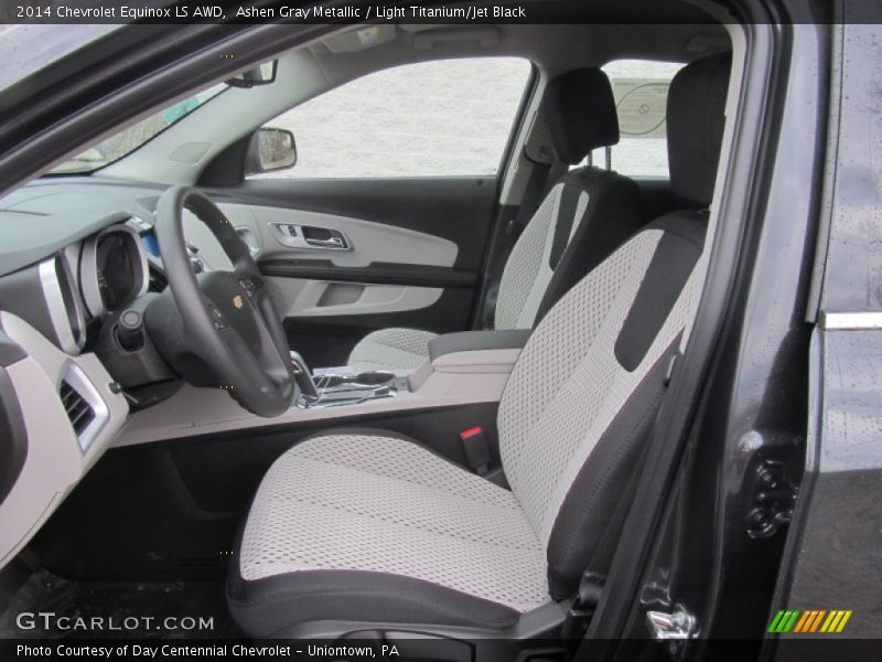Ashen Gray Metallic / Light Titanium/Jet Black 2014 Chevrolet Equinox LS AWD