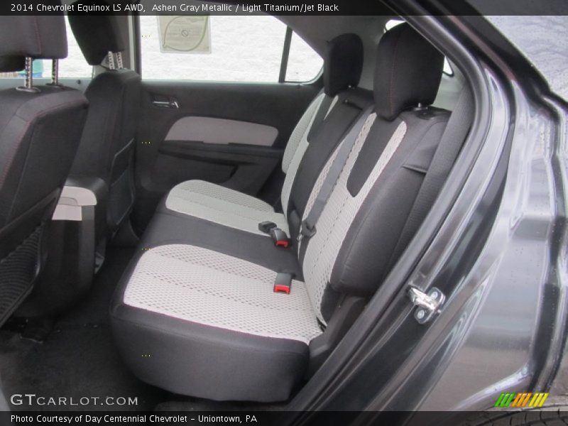 Ashen Gray Metallic / Light Titanium/Jet Black 2014 Chevrolet Equinox LS AWD