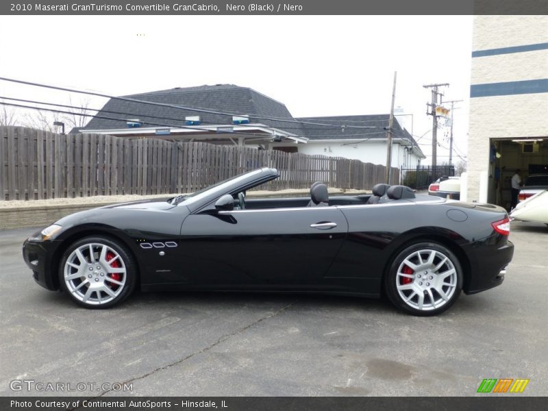  2010 GranTurismo Convertible GranCabrio Nero (Black)