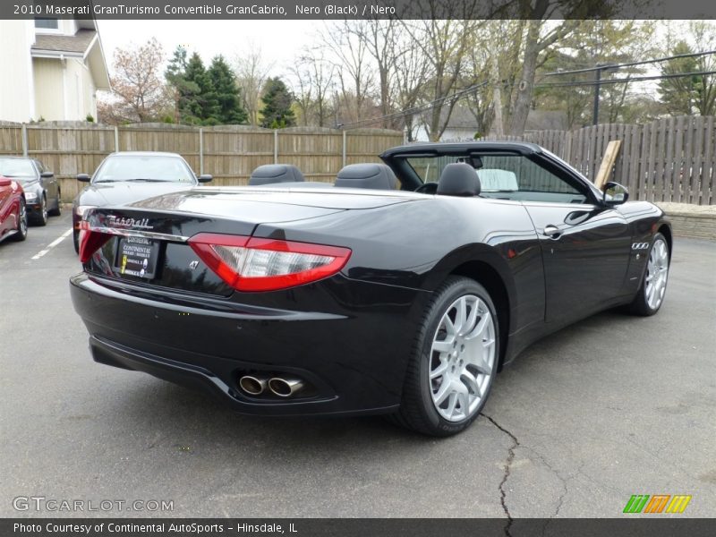 Nero (Black) / Nero 2010 Maserati GranTurismo Convertible GranCabrio