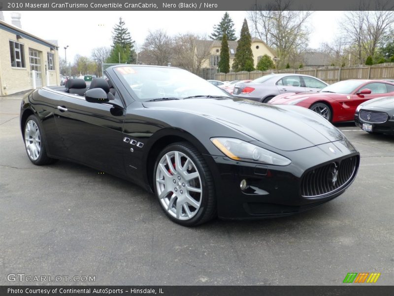 Front 3/4 View of 2010 GranTurismo Convertible GranCabrio