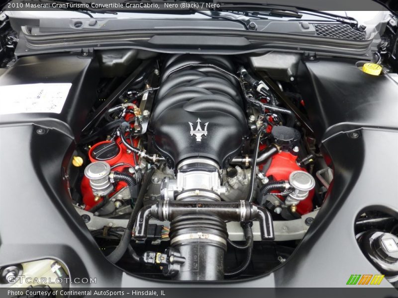  2010 GranTurismo Convertible GranCabrio Engine - 4.7 Liter DOHC 32-Valve VVT V8