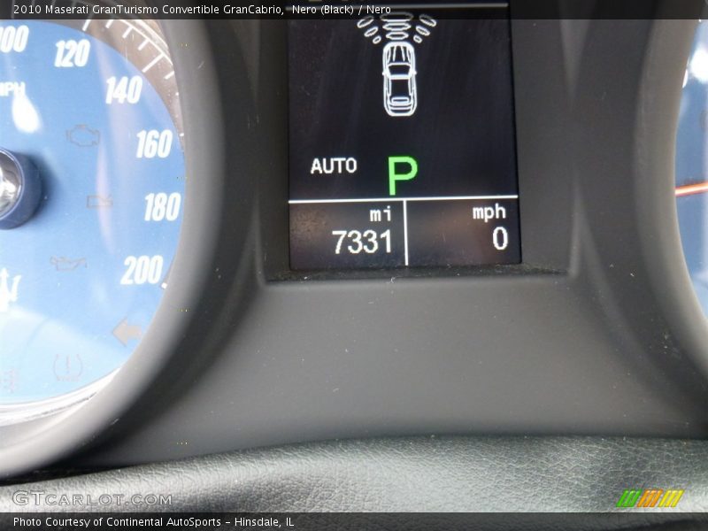 Nero (Black) / Nero 2010 Maserati GranTurismo Convertible GranCabrio