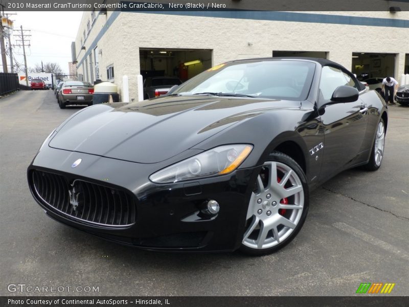  2010 GranTurismo Convertible GranCabrio Nero (Black)