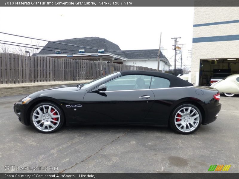  2010 GranTurismo Convertible GranCabrio Nero (Black)