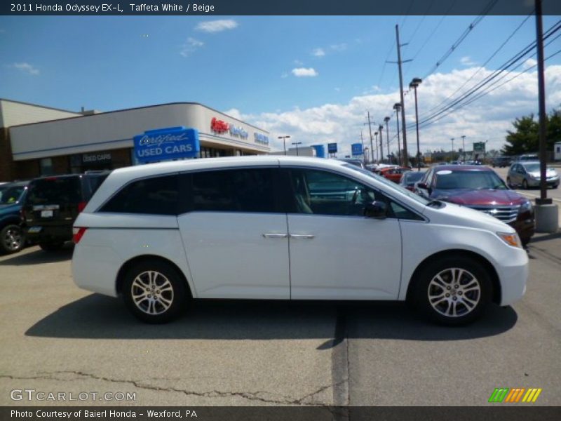 Taffeta White / Beige 2011 Honda Odyssey EX-L