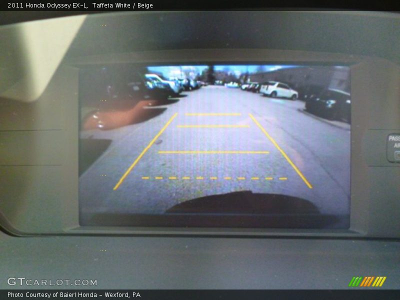 Taffeta White / Beige 2011 Honda Odyssey EX-L