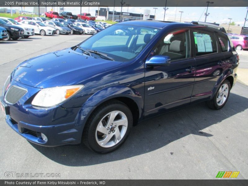 Neptune Blue Metallic / Graphite 2005 Pontiac Vibe