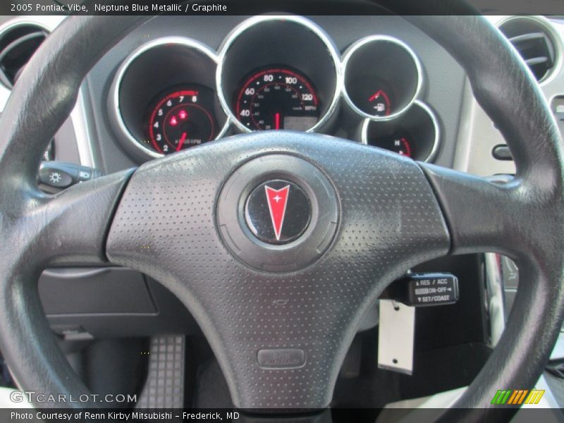 Neptune Blue Metallic / Graphite 2005 Pontiac Vibe