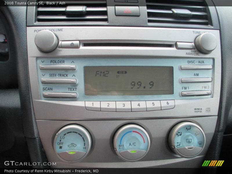 Black / Ash 2008 Toyota Camry SE