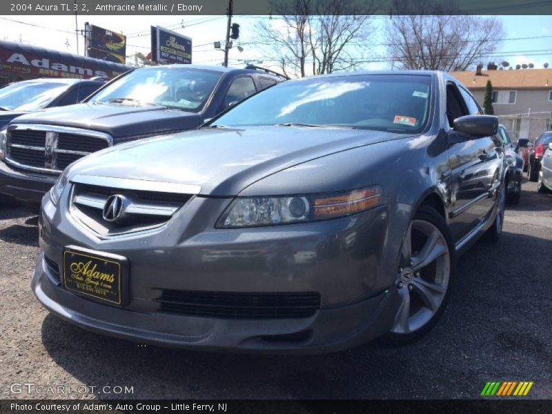 Anthracite Metallic / Ebony 2004 Acura TL 3.2