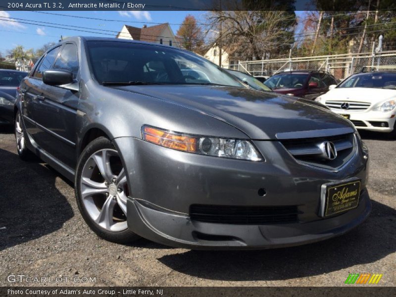 Anthracite Metallic / Ebony 2004 Acura TL 3.2