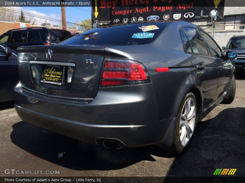 Anthracite Metallic / Ebony 2004 Acura TL 3.2