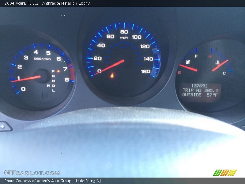 Anthracite Metallic / Ebony 2004 Acura TL 3.2