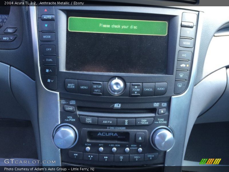 Anthracite Metallic / Ebony 2004 Acura TL 3.2