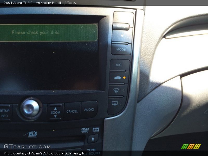 Anthracite Metallic / Ebony 2004 Acura TL 3.2