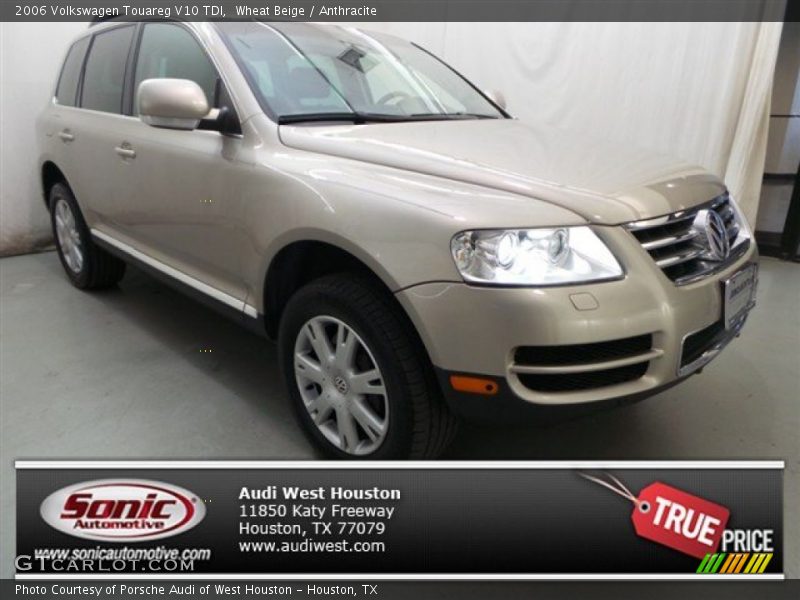 Wheat Beige / Anthracite 2006 Volkswagen Touareg V10 TDI
