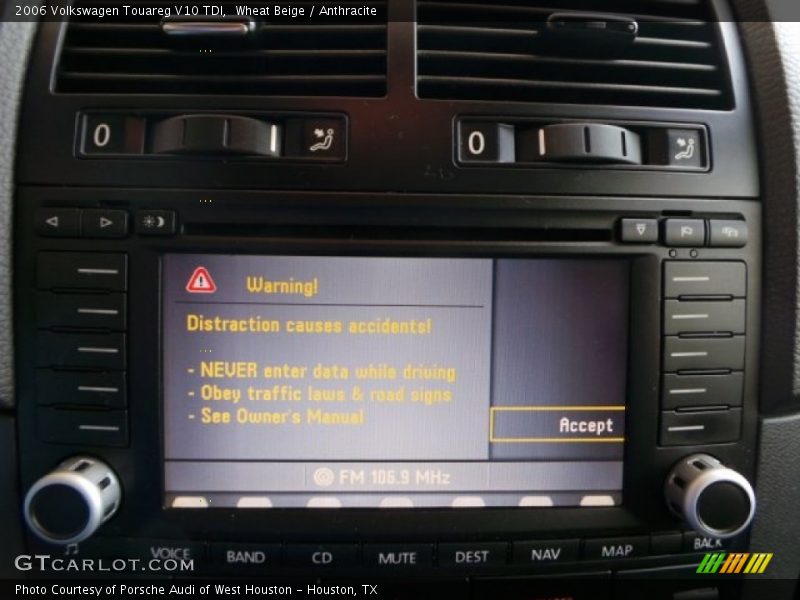 Wheat Beige / Anthracite 2006 Volkswagen Touareg V10 TDI