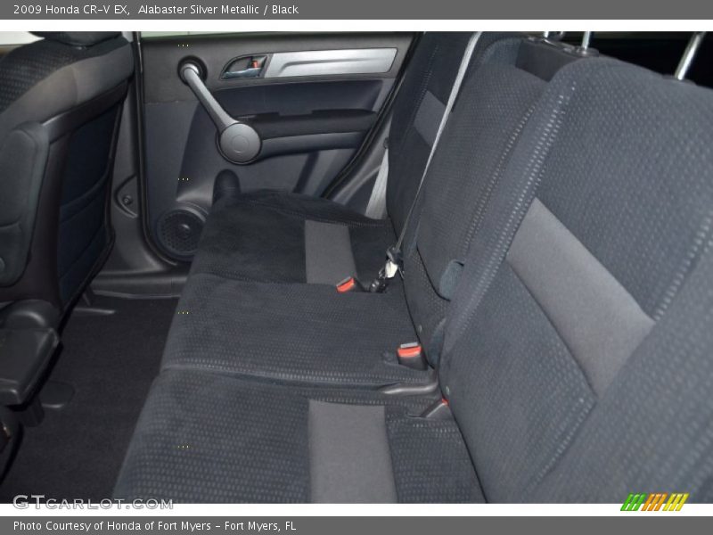 Alabaster Silver Metallic / Black 2009 Honda CR-V EX