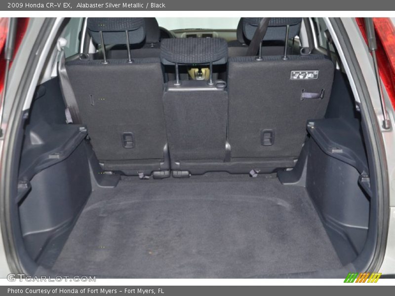 Alabaster Silver Metallic / Black 2009 Honda CR-V EX