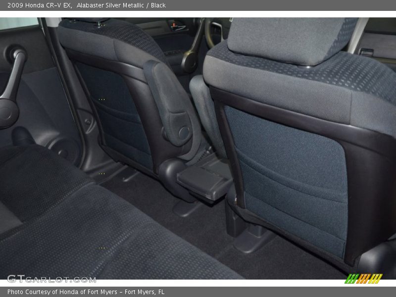 Alabaster Silver Metallic / Black 2009 Honda CR-V EX