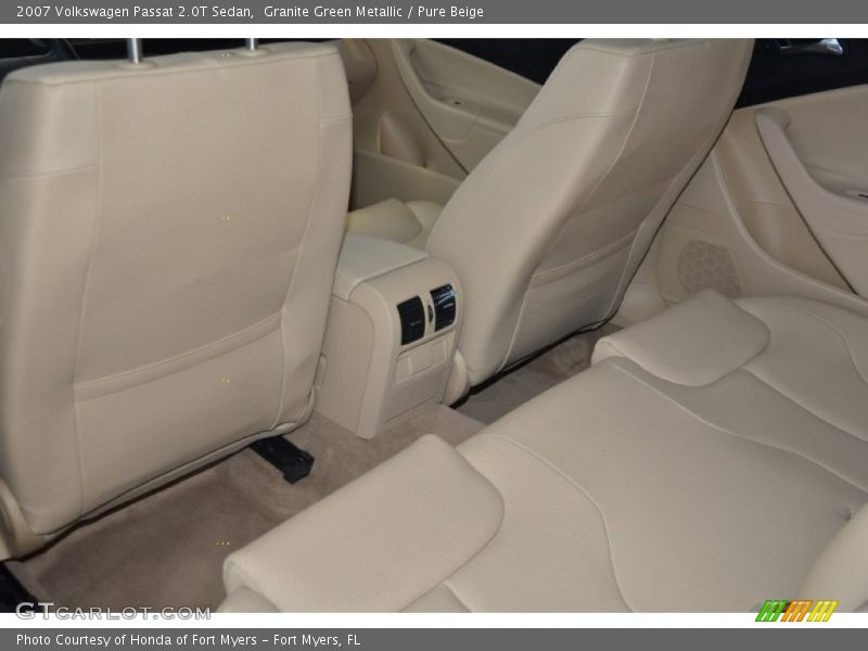 Granite Green Metallic / Pure Beige 2007 Volkswagen Passat 2.0T Sedan