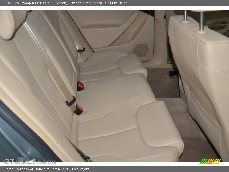 Granite Green Metallic / Pure Beige 2007 Volkswagen Passat 2.0T Sedan