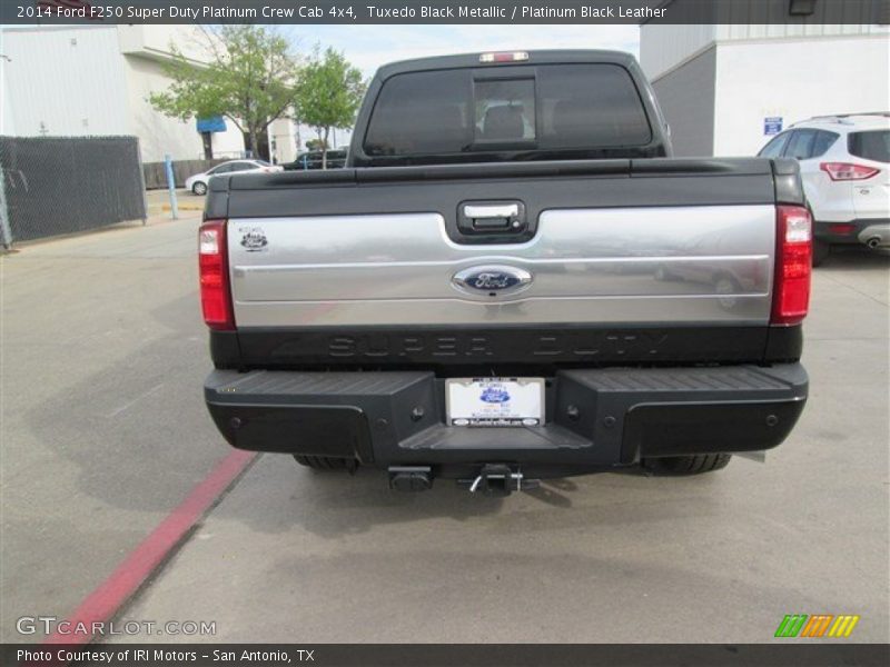 Tuxedo Black Metallic / Platinum Black Leather 2014 Ford F250 Super Duty Platinum Crew Cab 4x4