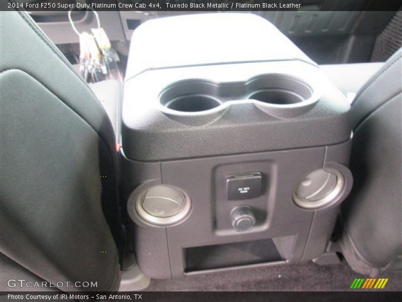 Tuxedo Black Metallic / Platinum Black Leather 2014 Ford F250 Super Duty Platinum Crew Cab 4x4
