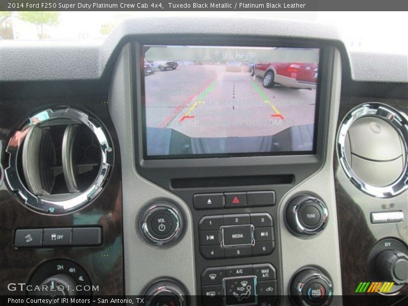 Tuxedo Black Metallic / Platinum Black Leather 2014 Ford F250 Super Duty Platinum Crew Cab 4x4