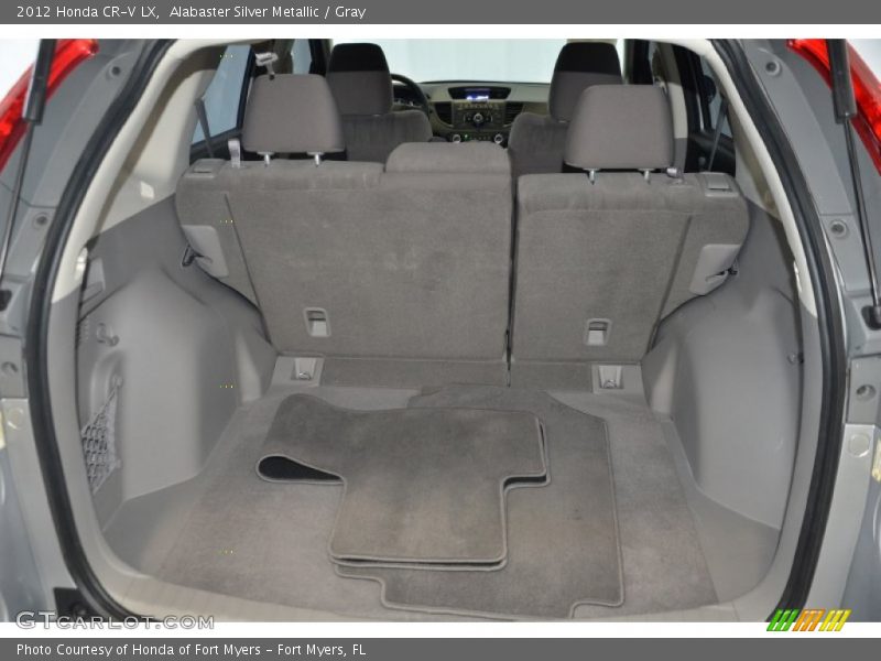 Alabaster Silver Metallic / Gray 2012 Honda CR-V LX