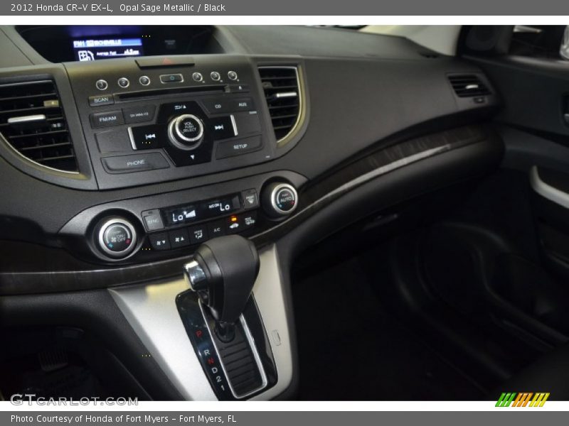Opal Sage Metallic / Black 2012 Honda CR-V EX-L