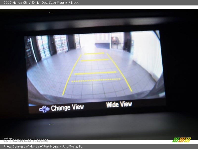 Opal Sage Metallic / Black 2012 Honda CR-V EX-L