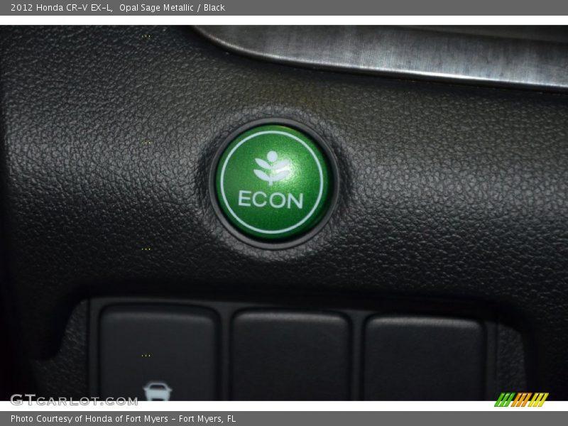 Opal Sage Metallic / Black 2012 Honda CR-V EX-L
