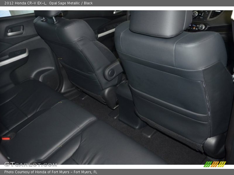 Opal Sage Metallic / Black 2012 Honda CR-V EX-L
