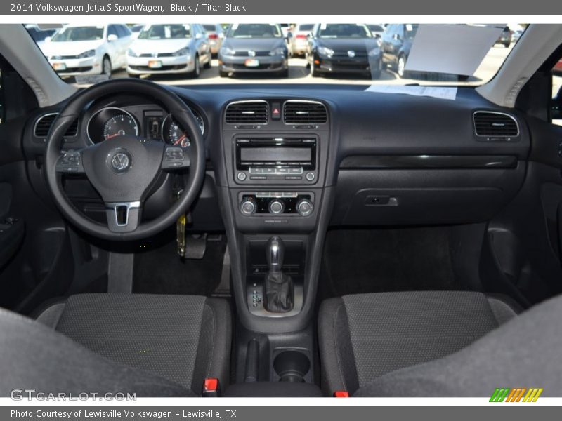 Dashboard of 2014 Jetta S SportWagen