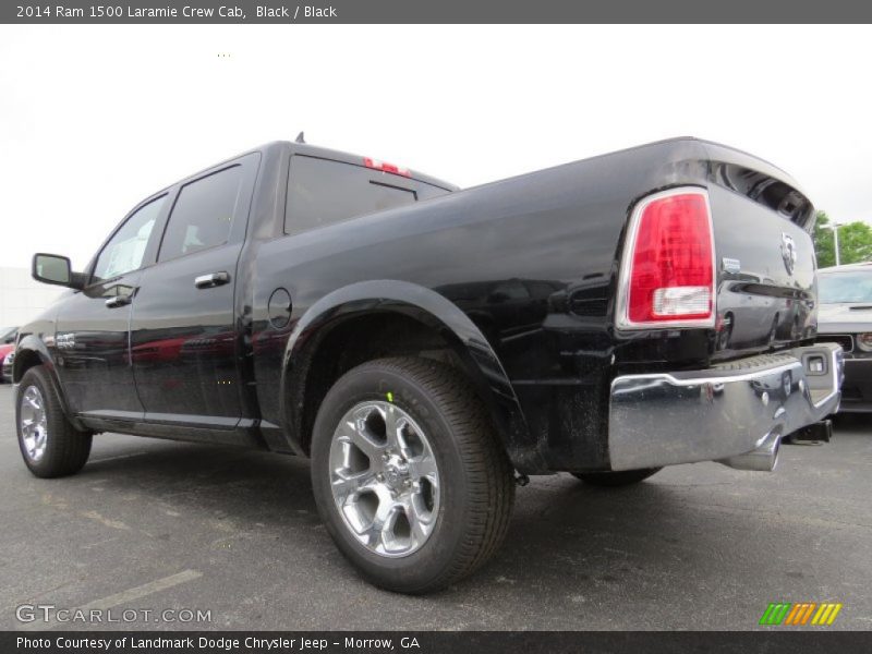 Black / Black 2014 Ram 1500 Laramie Crew Cab