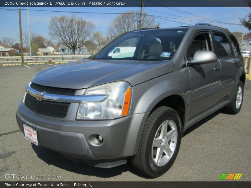 Dark Silver Metallic / Light Gray 2006 Chevrolet Equinox LT AWD